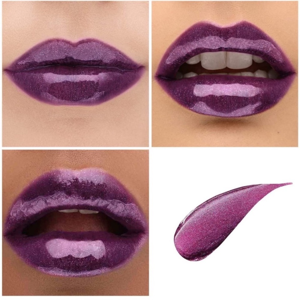 HAUS Laboratories Le riot lipgloss in shade
VIOLET DISCO